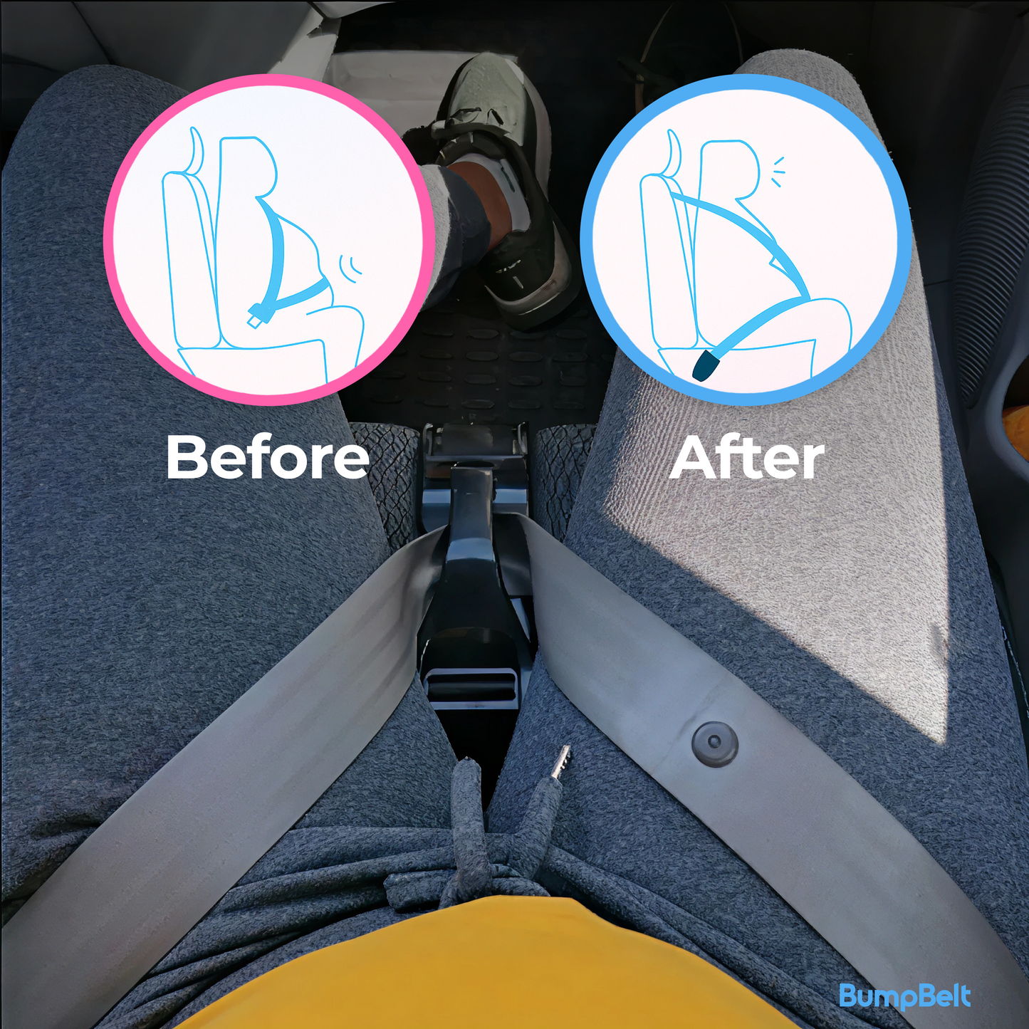 BumpBelt™ Viral Pregnancy Safety Belt